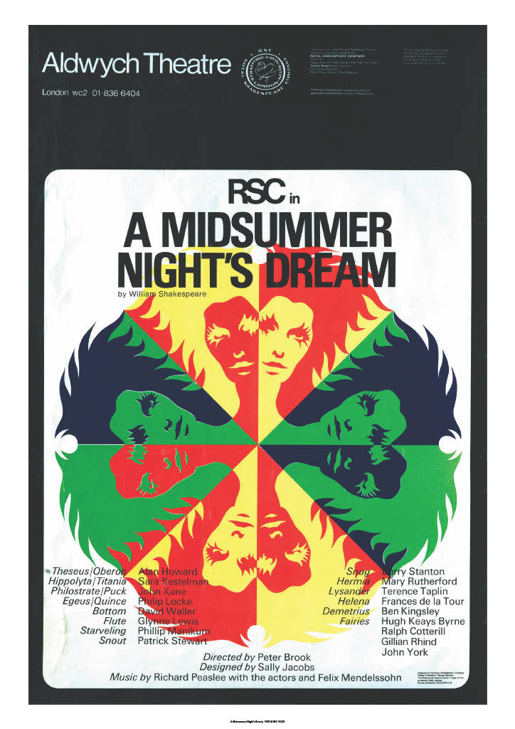Archive Poster: A Midsummer Night's Dream (1970)