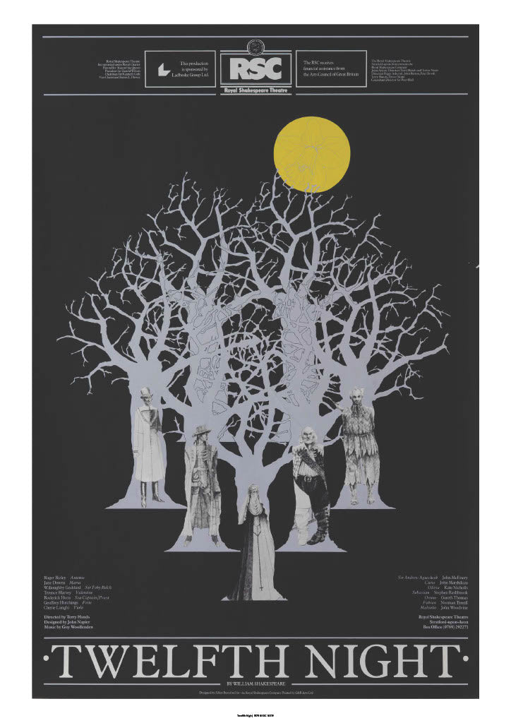 Archive Poster: Twelfth Night (1979)