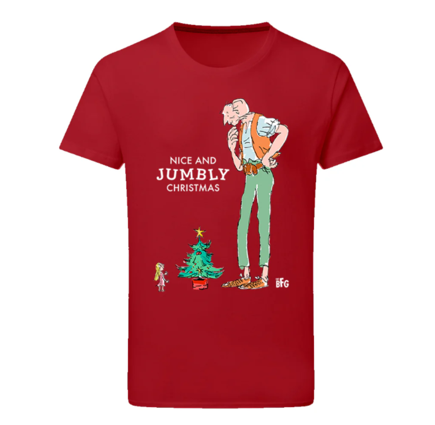 Adult T Shirt: Christmas The BFG