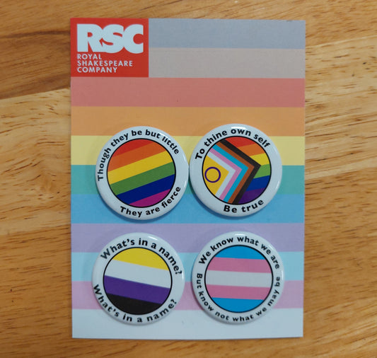 Badge Set: Pride Set of 4