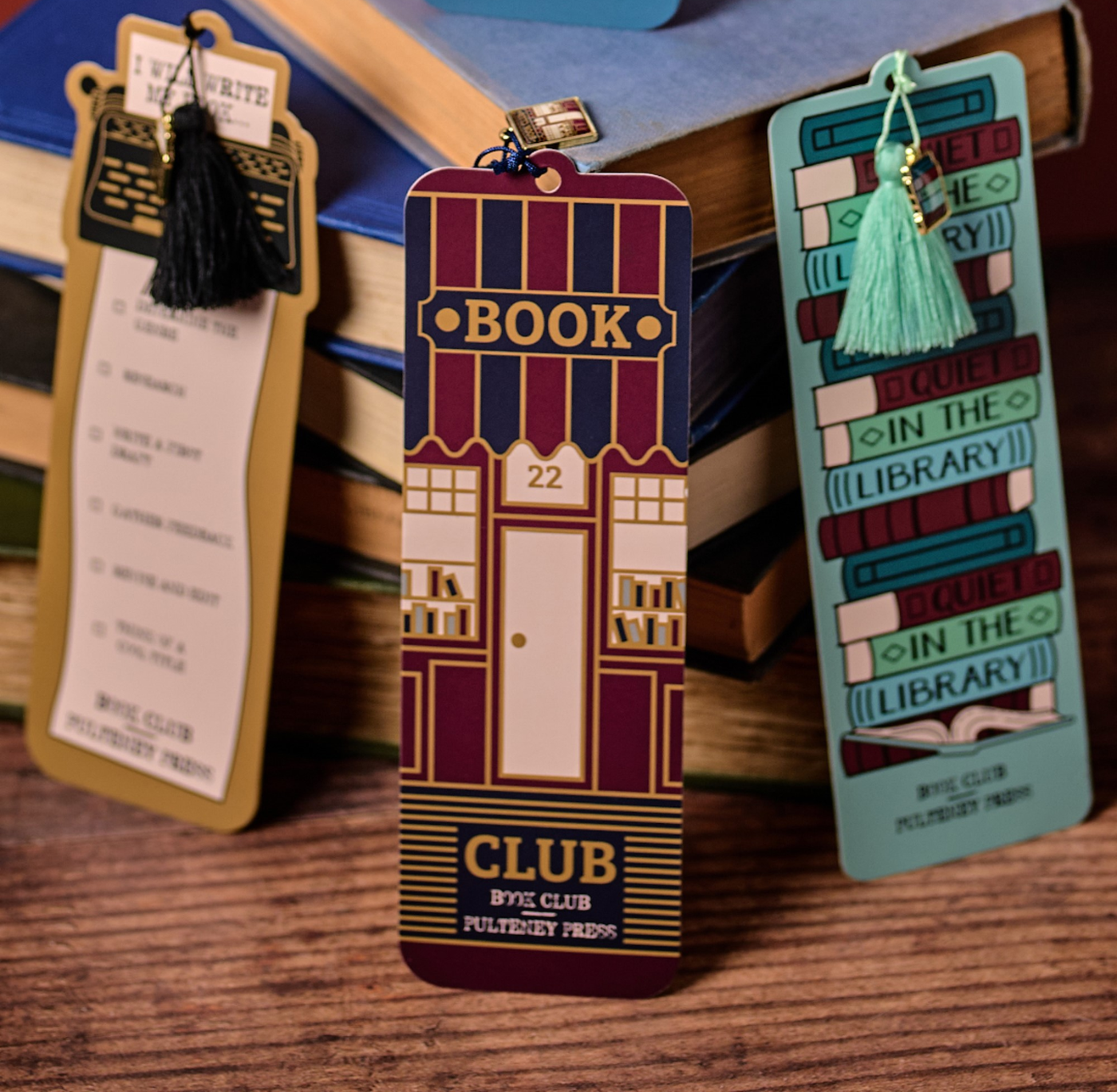 Bookmark: Book Club (With Charm)