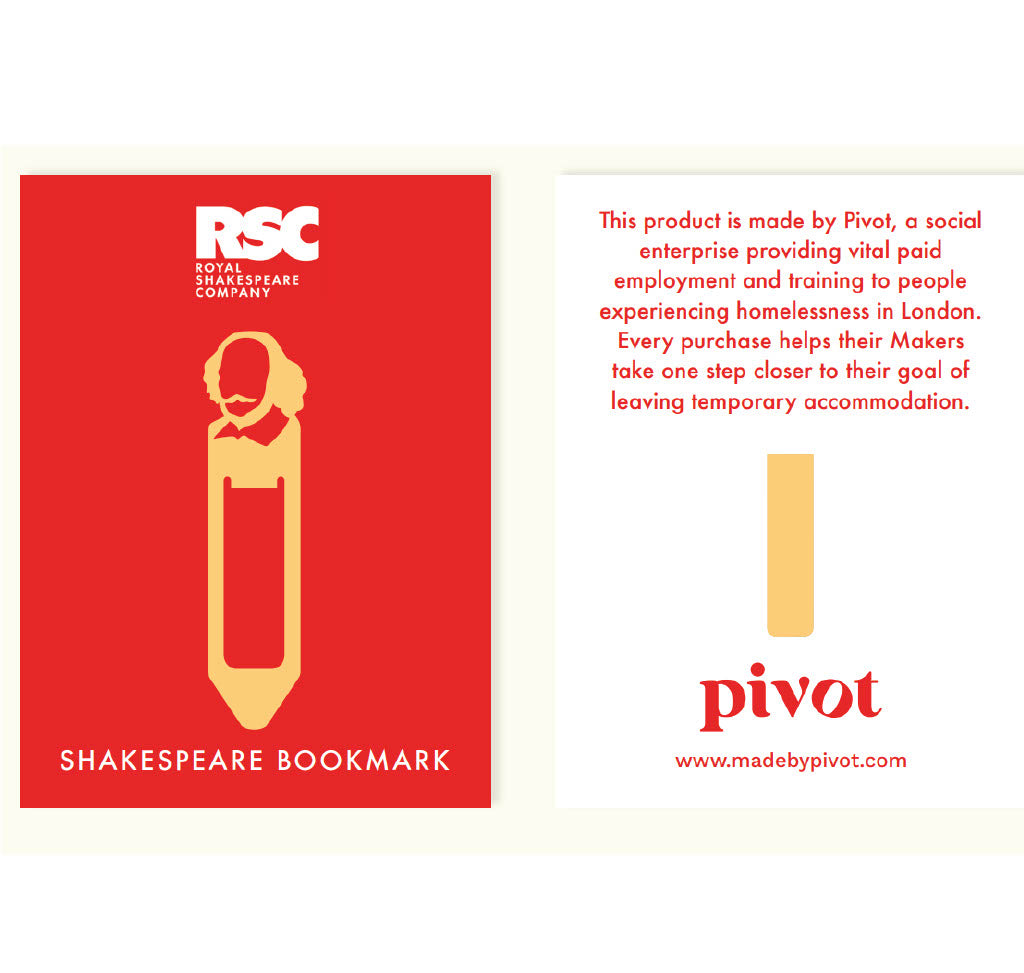 Bookmark Brass: Shakespeare