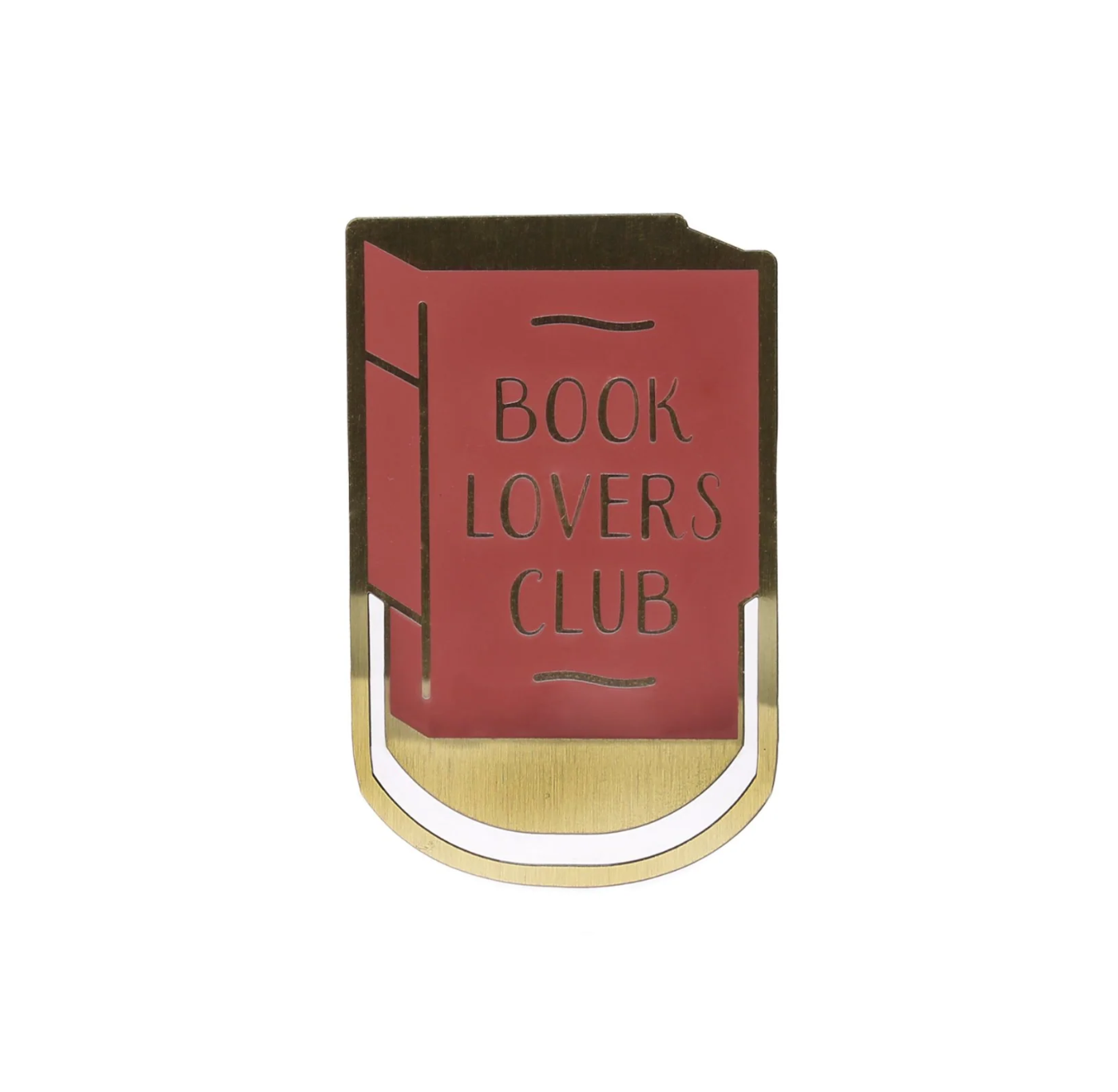 Bookmark Metal: Book Lovers Club