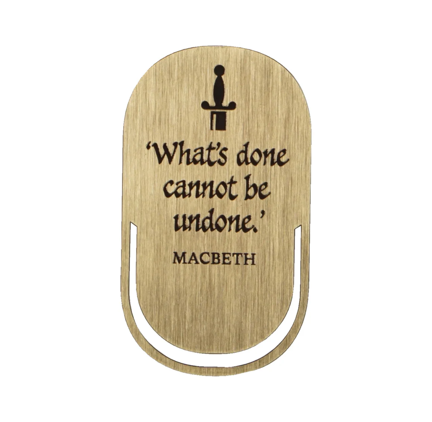 Bookmark Metal: Macbeth