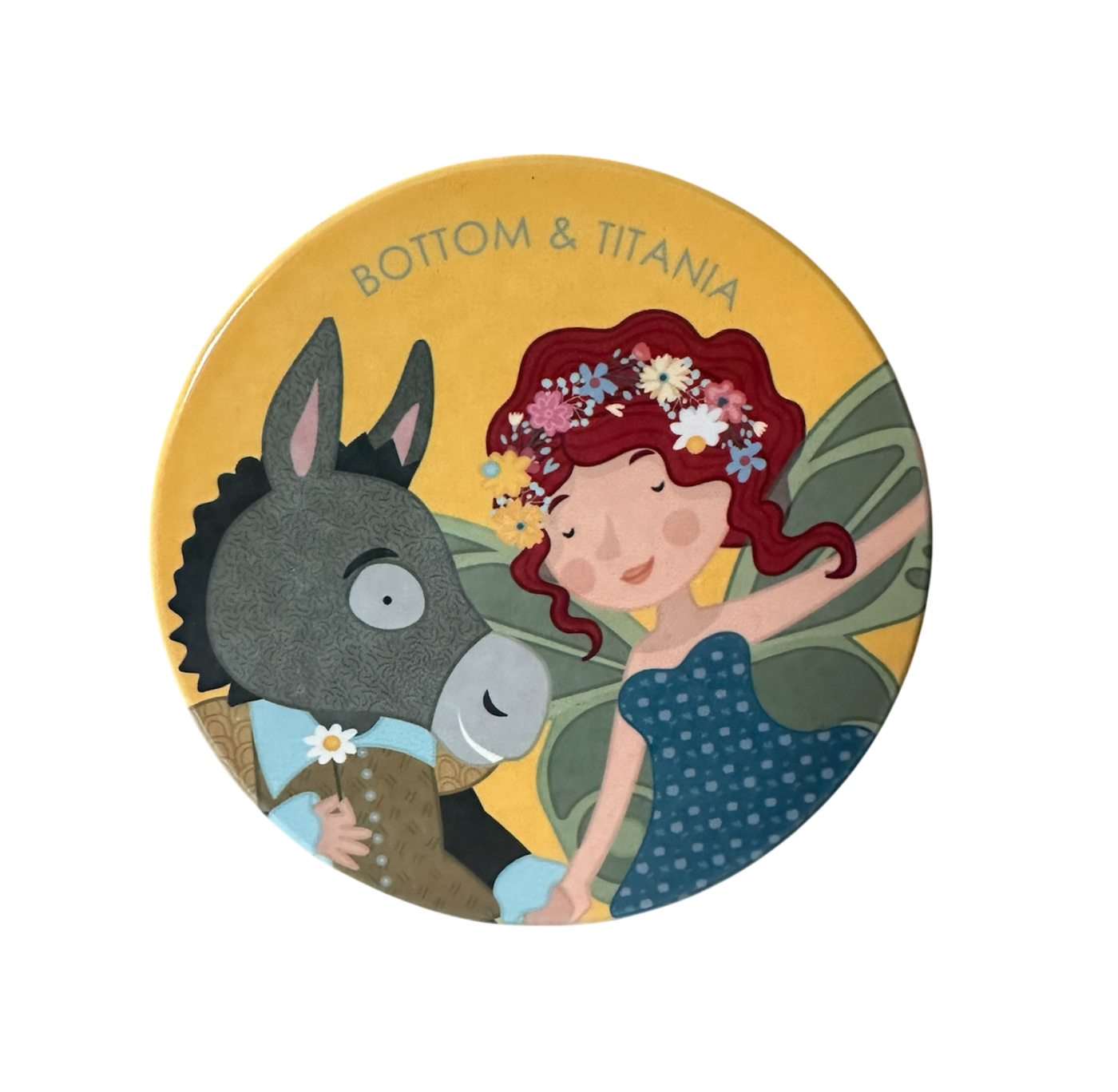 Ceramic Coaster: Kalidoskopio Bottom & Titania