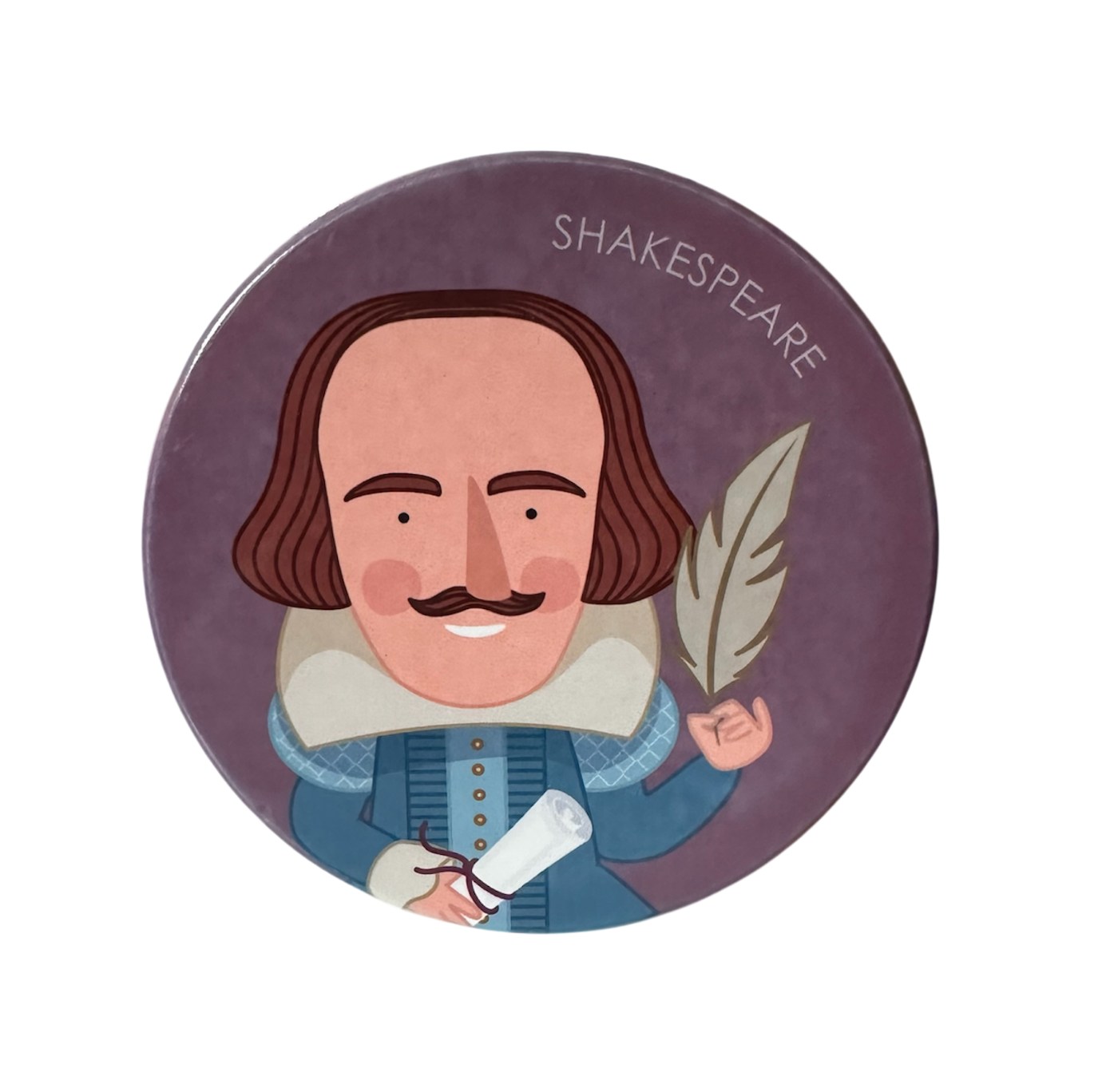 Ceramic Coaster: Kalidoskopio Shakespeare