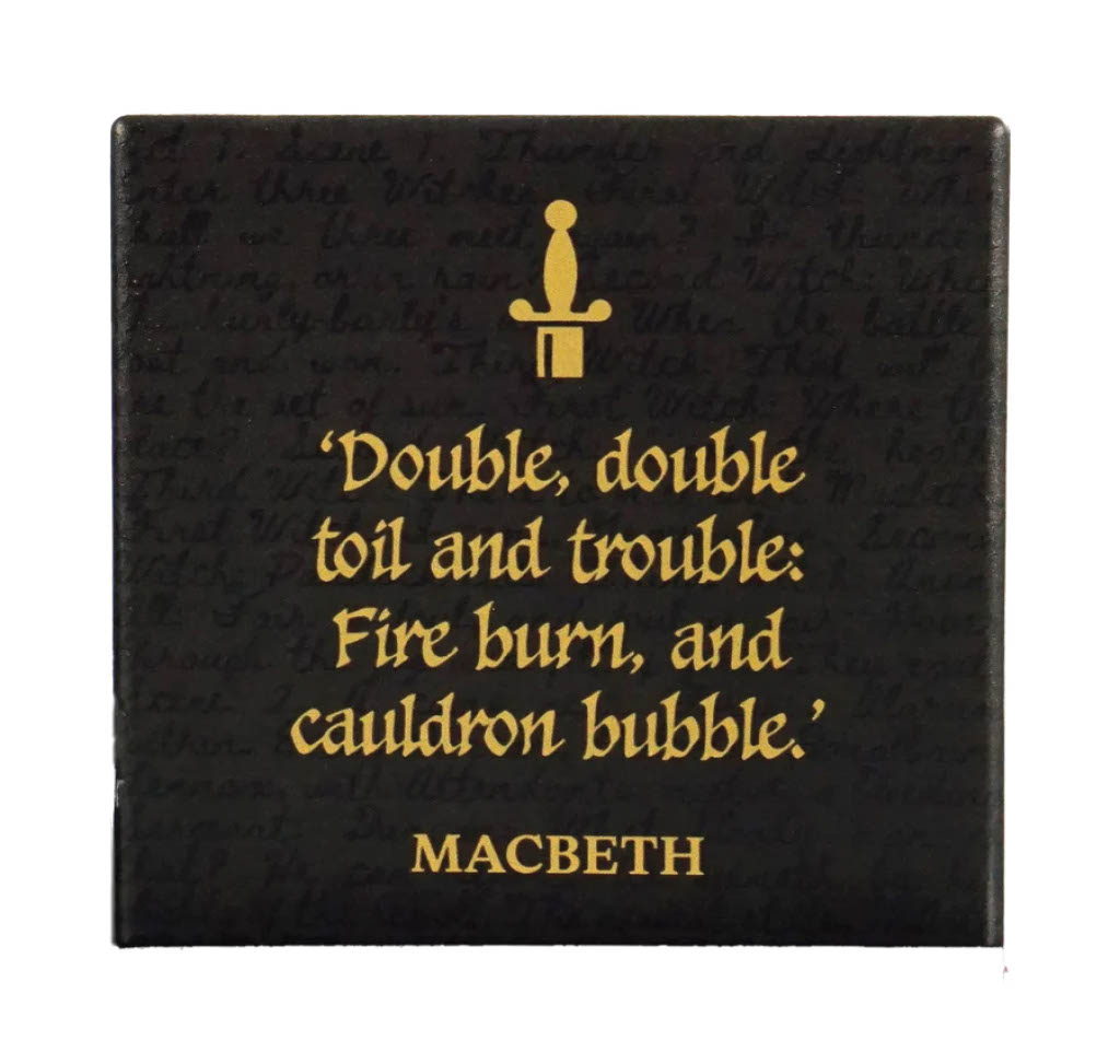 Ceramic Coaster: Macbeth
