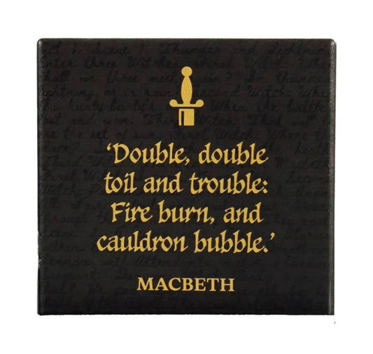 Ceramic Coaster: Macbeth