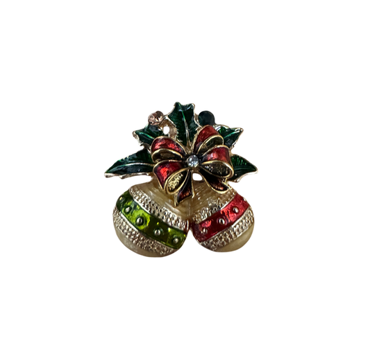 Christmas Brooch: Baubles
