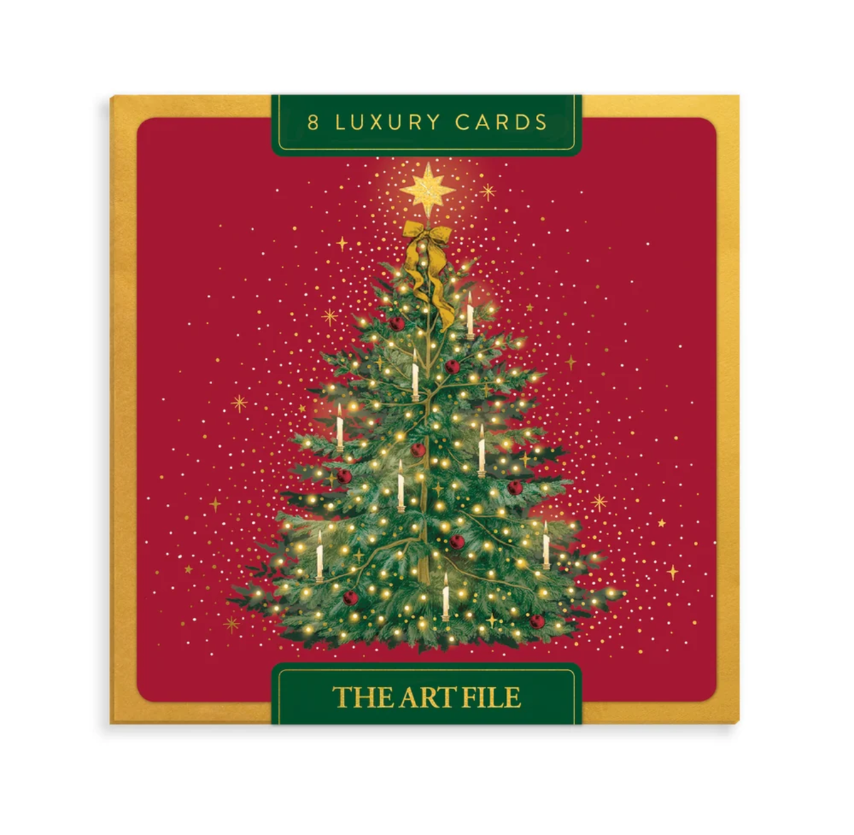 Christmas Card Luxury Box Set: Traditional Tree