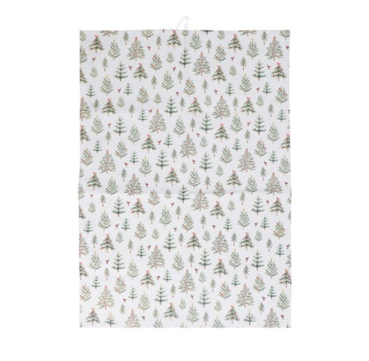 Christmas Tea Towel: Scandi Tree