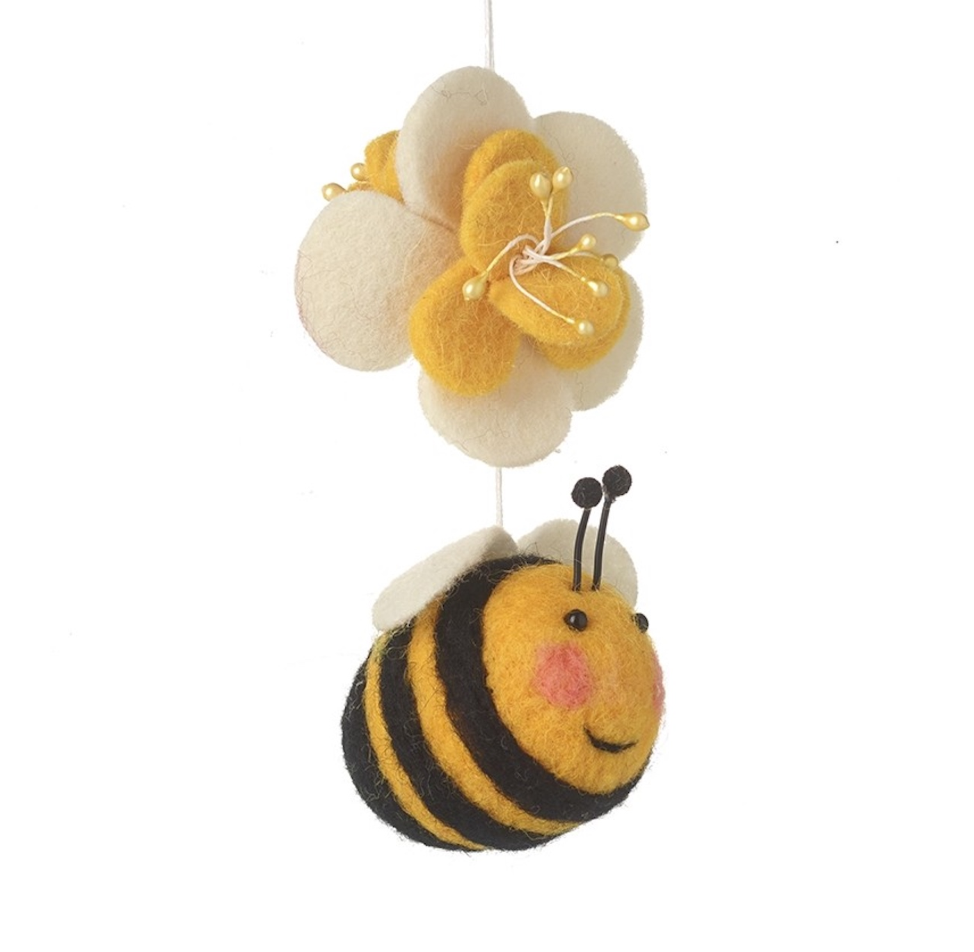 Decoration: Bumble Bee With Flower