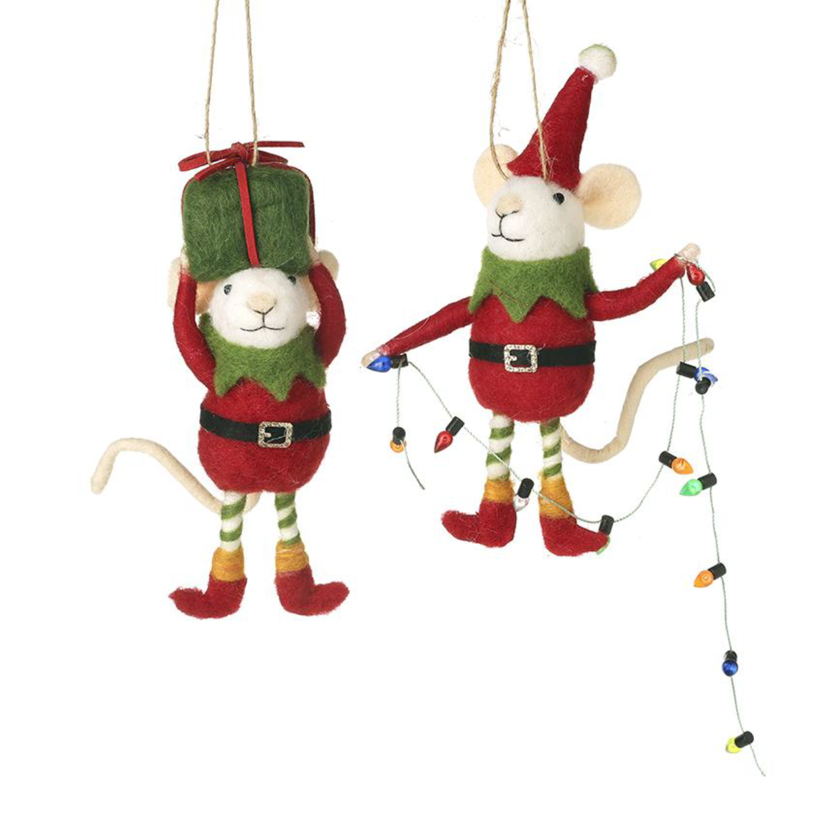 Decoration: Christmas Mouse Elf