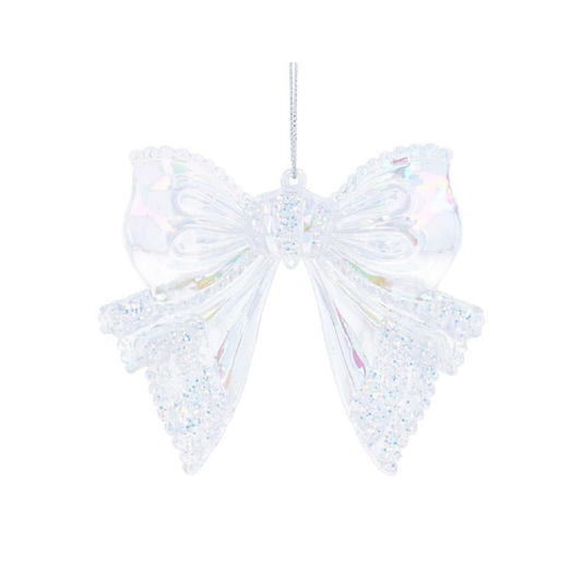 Decoration: Iridescent Acrylic Bow