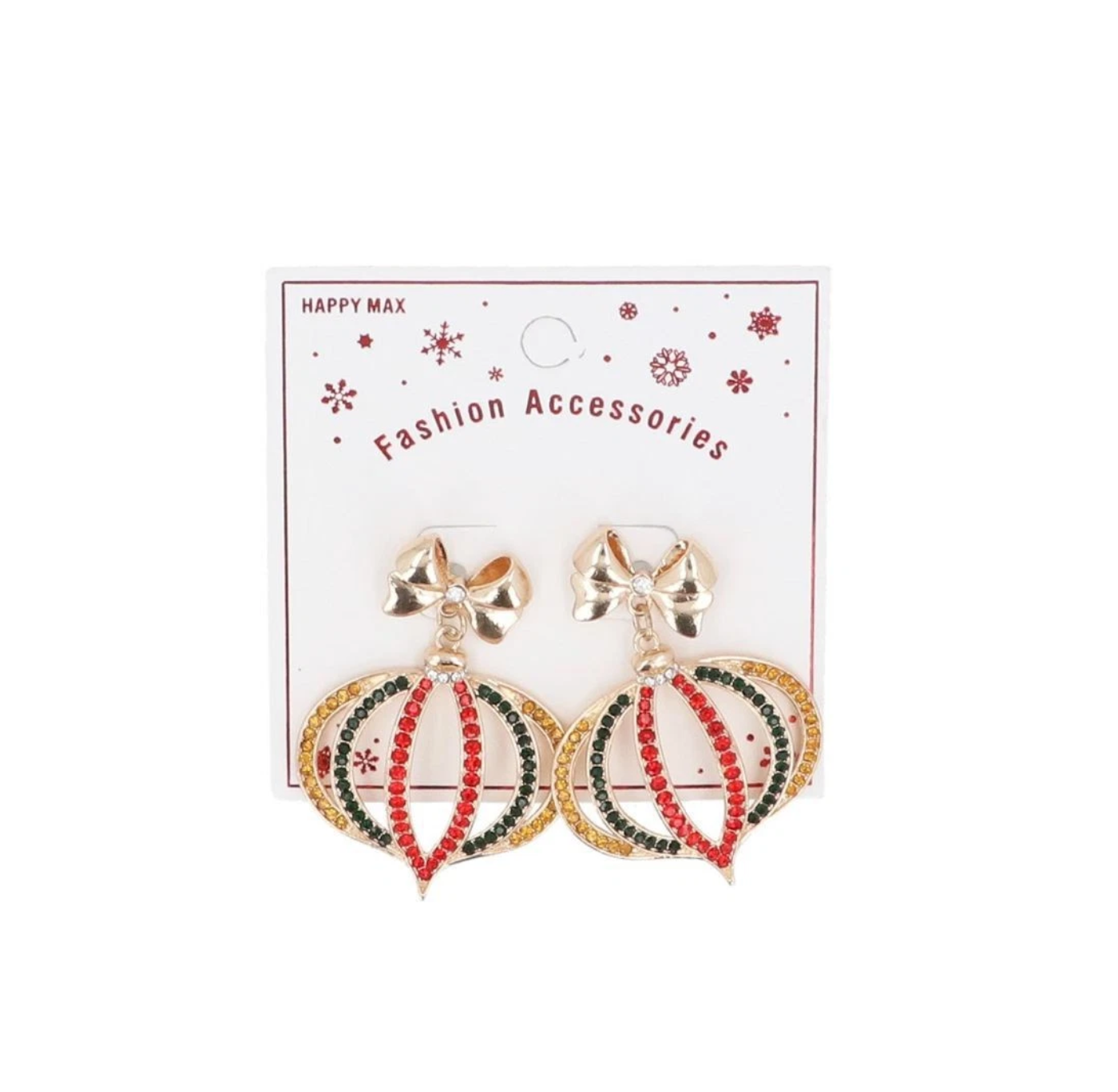 Earrings: Christmas Bauble