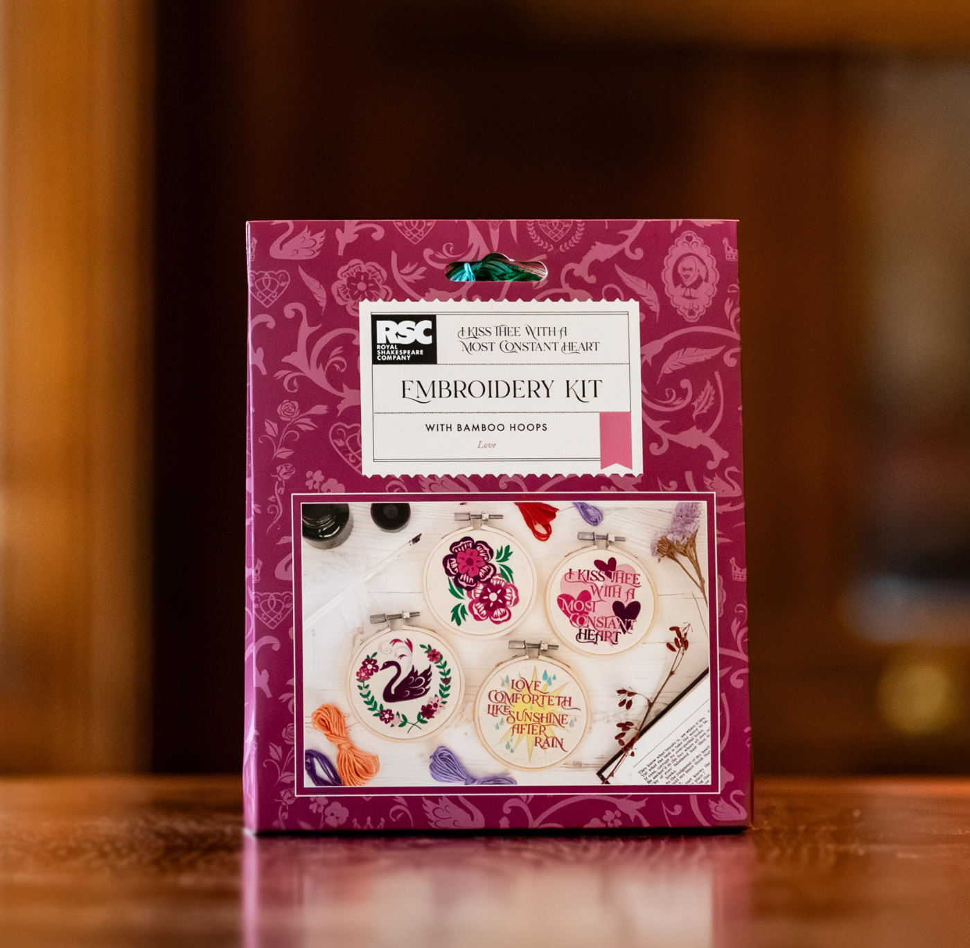 Embroidery Hoop Decoration Kit: Love