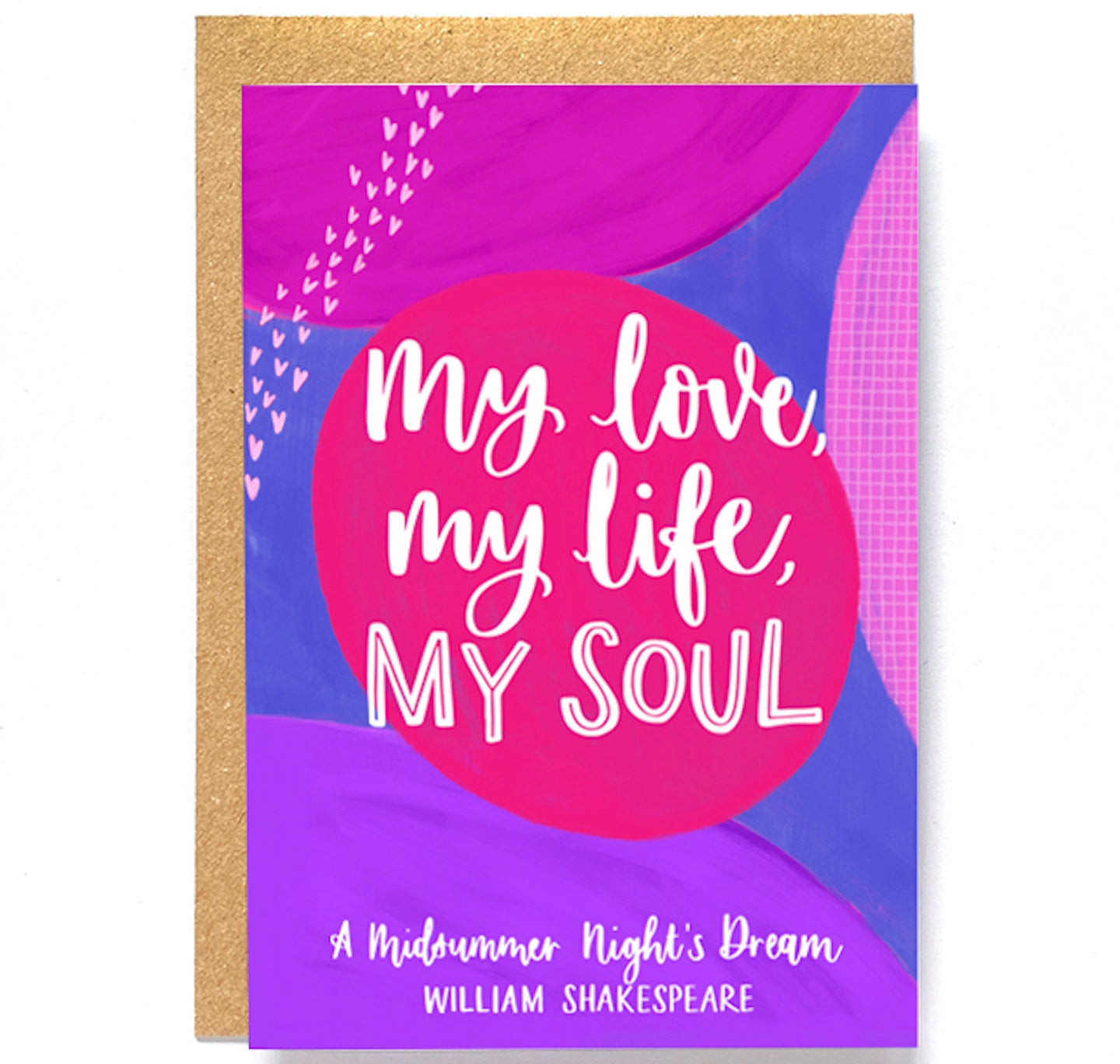 Greeting Card: My Love, My Life, My Soul