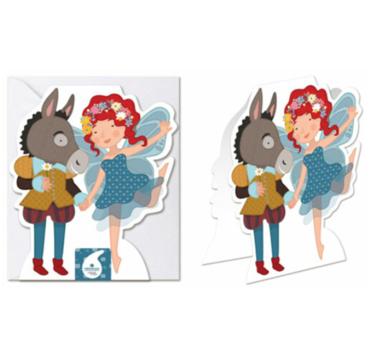Greeting Card: Kalidoskopio Bottom & Titania