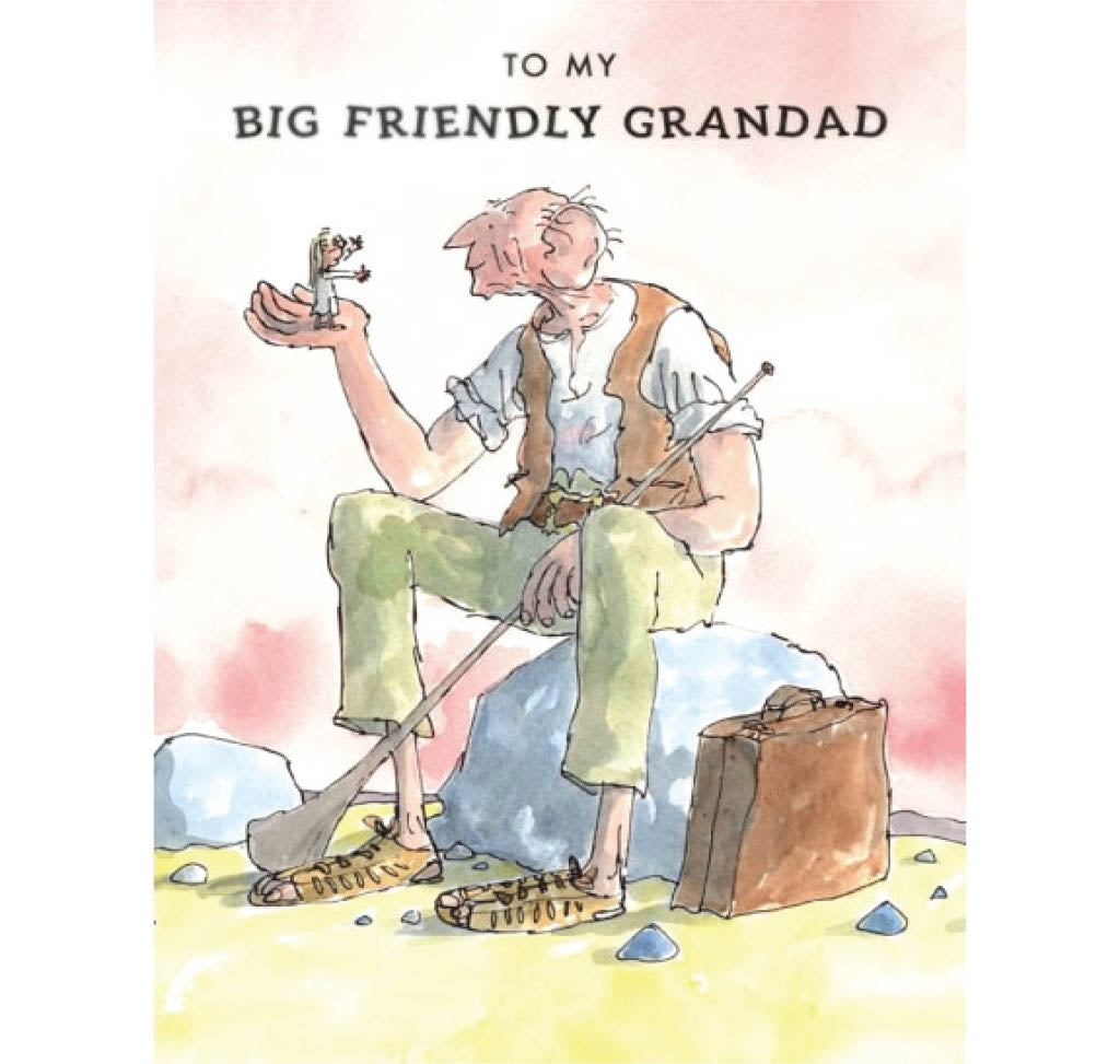 Greeting Card: The BFG Grandad