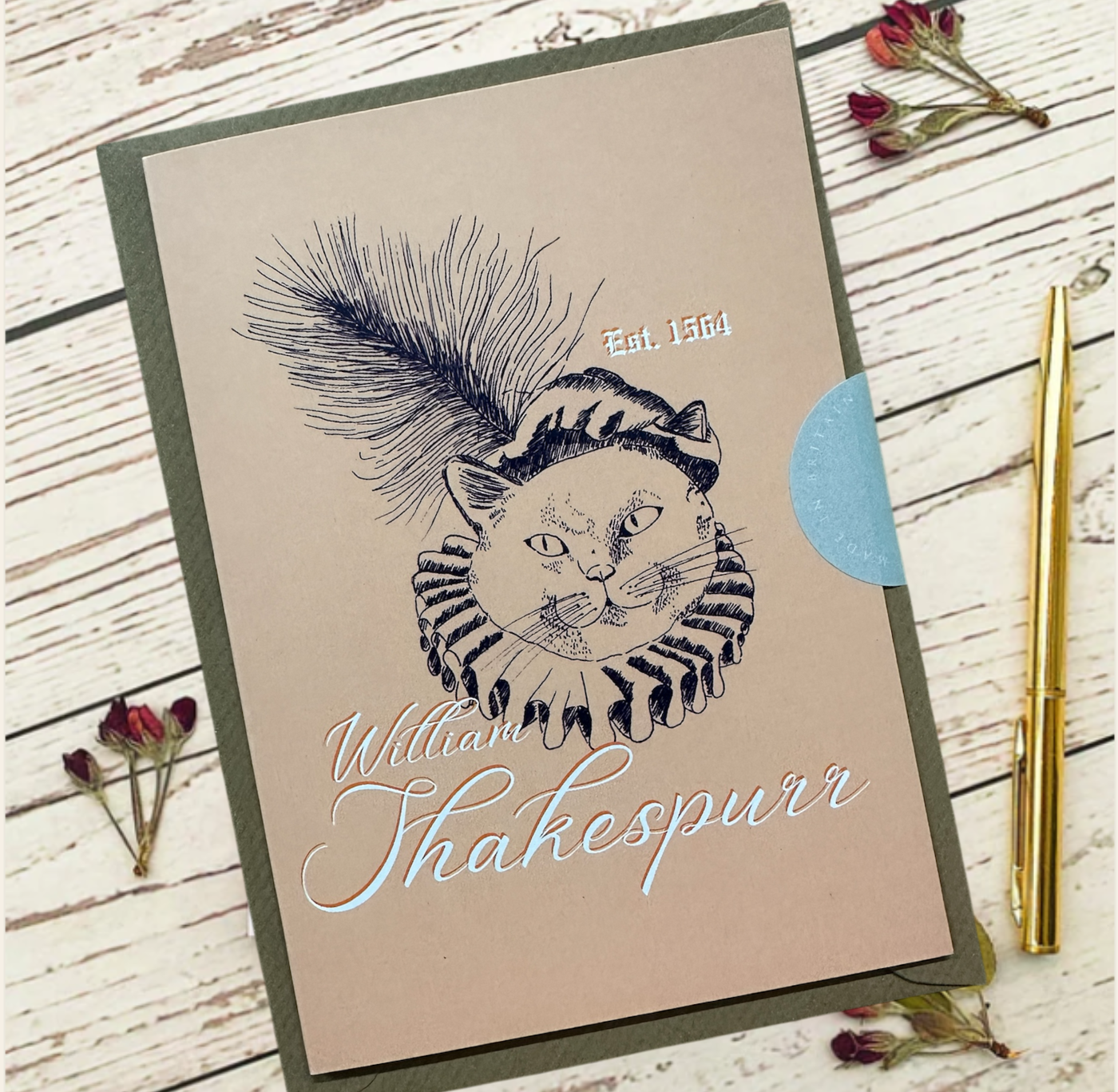Greeting Card: William Shakespurr