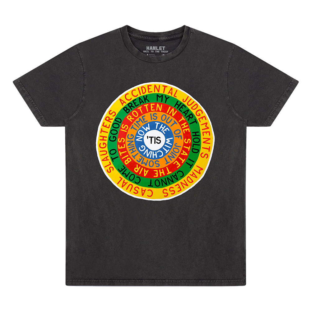 Adult T Shirt: Hamlet Hail To The Thief Circle
