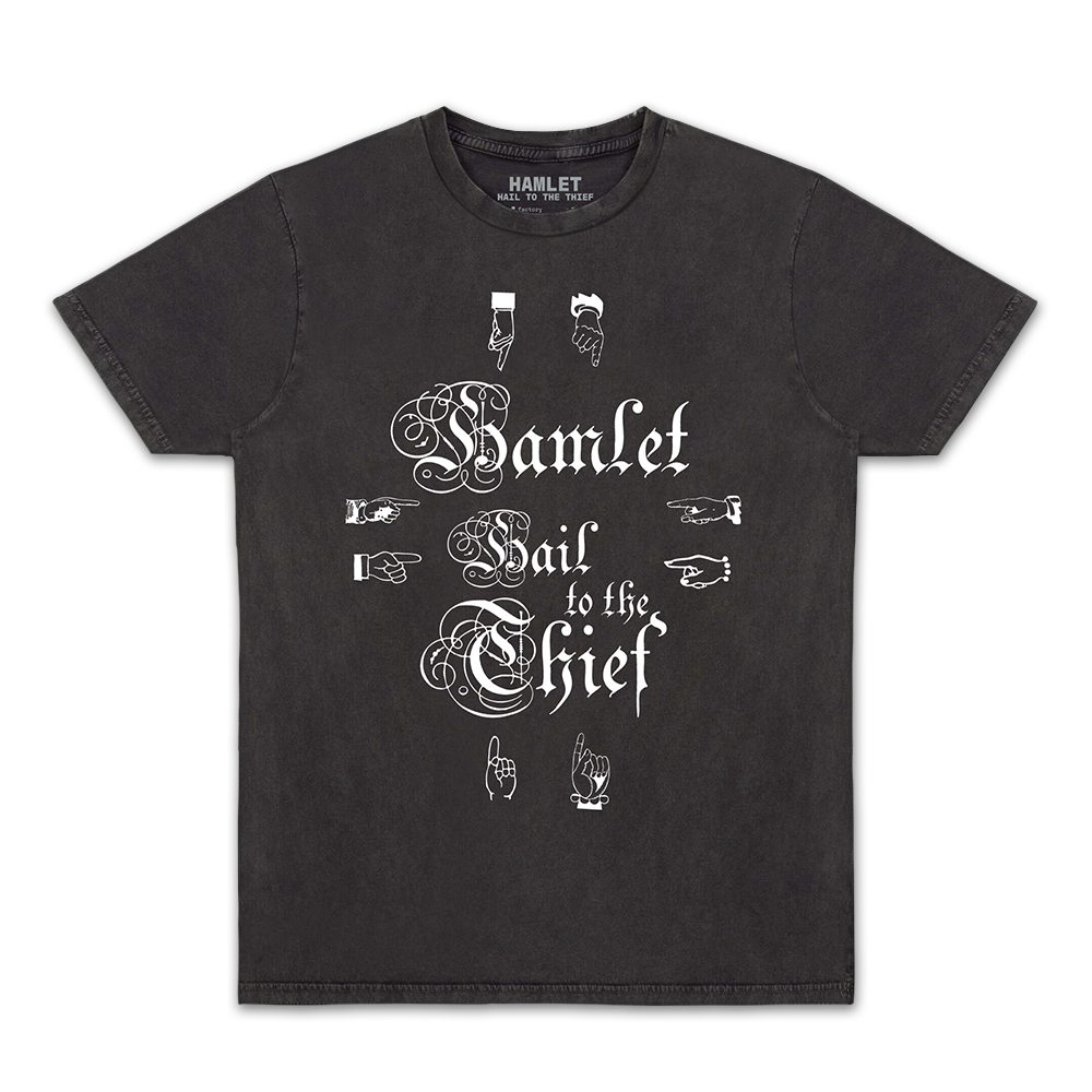 Adult T Shirt: Hamlet Hail To The Thief Pointing