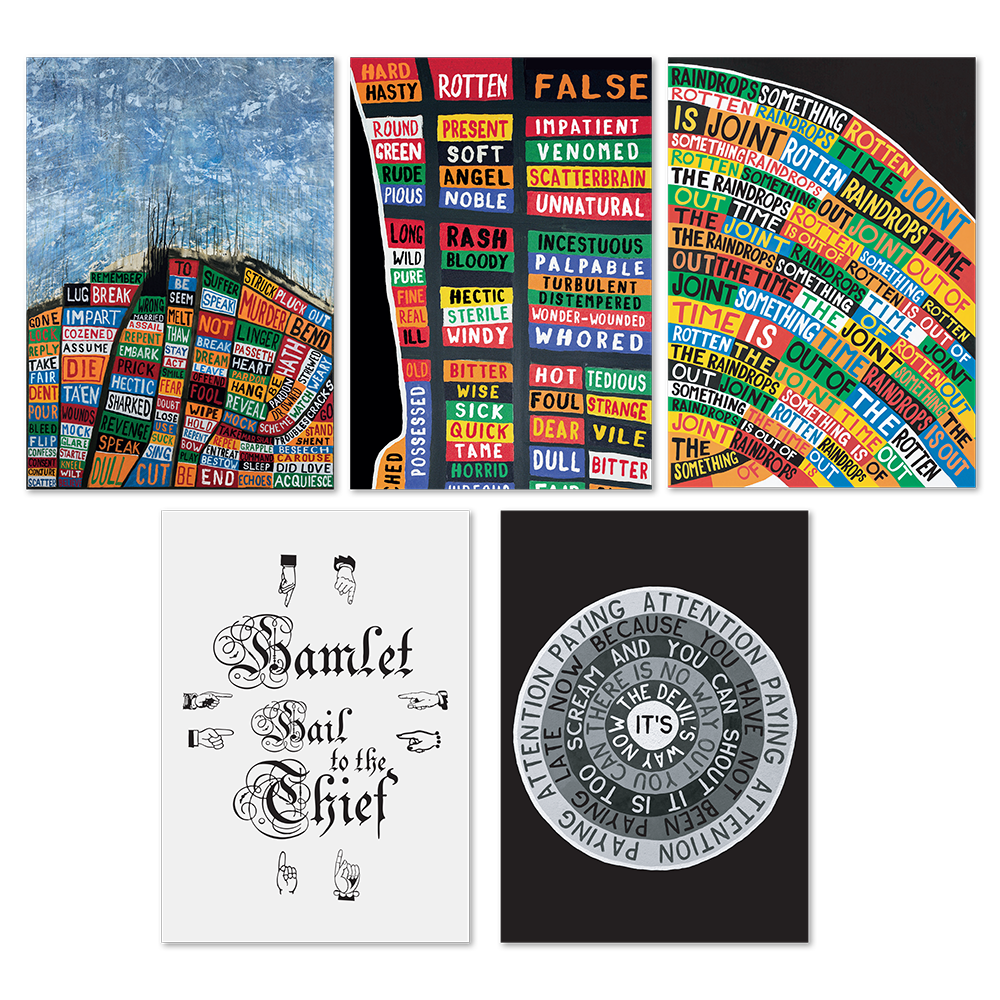Postcard Set: Hamlet Hail To The Thief