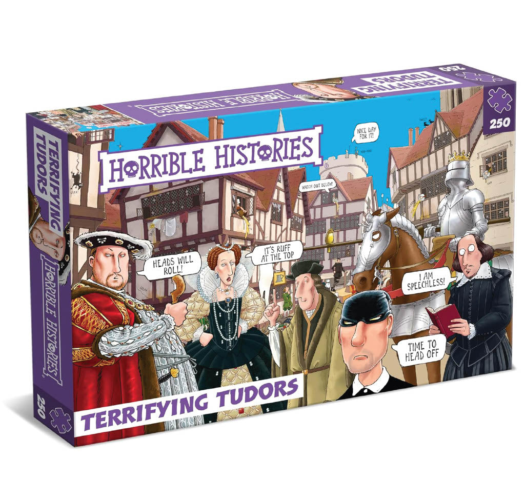 Jigsaw Puzzle: Horrible Histories Terrible Tudors 250 Pieces
