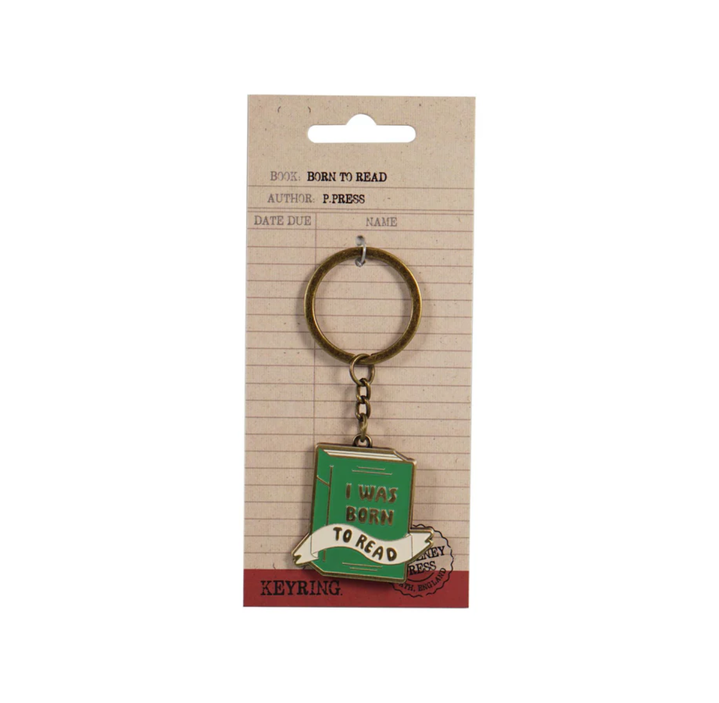 Keyring: I Was Born To Read