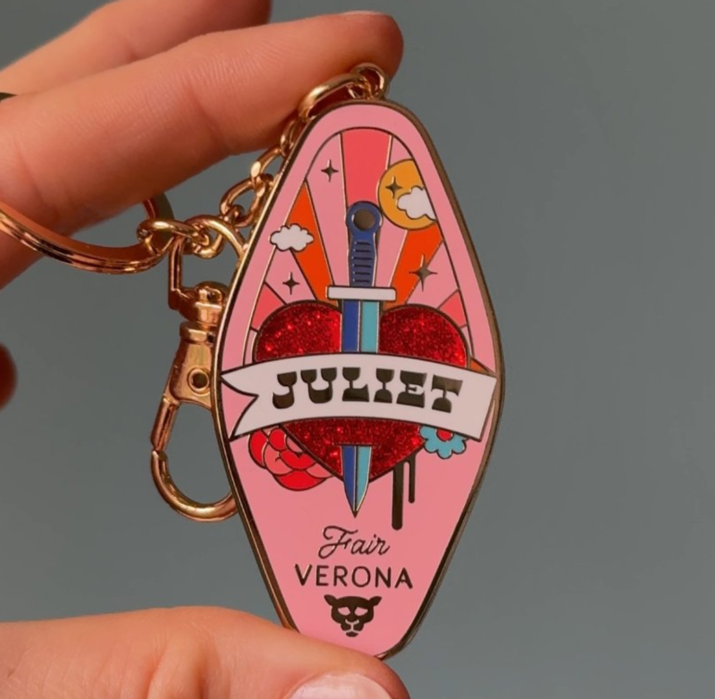 Key Ring: Romeo & Juliet Set