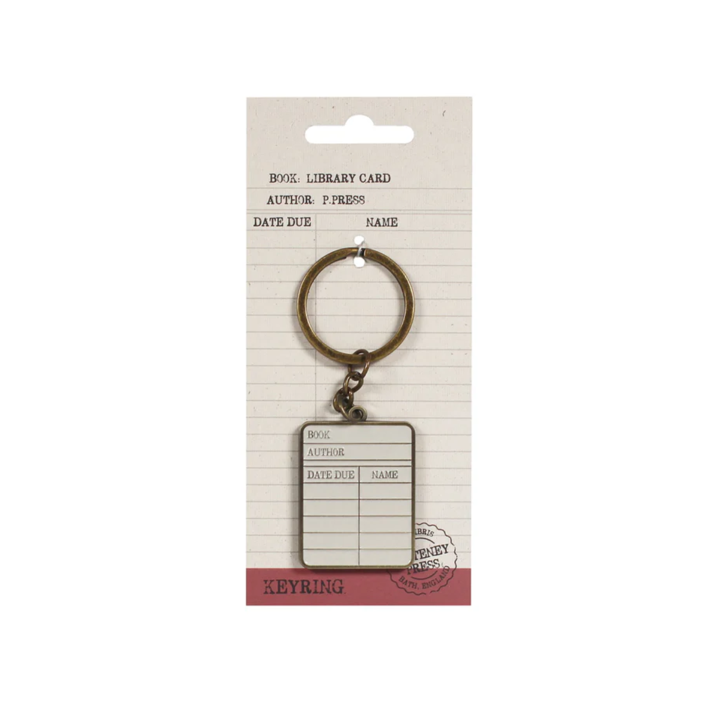 Keyring: Library Card