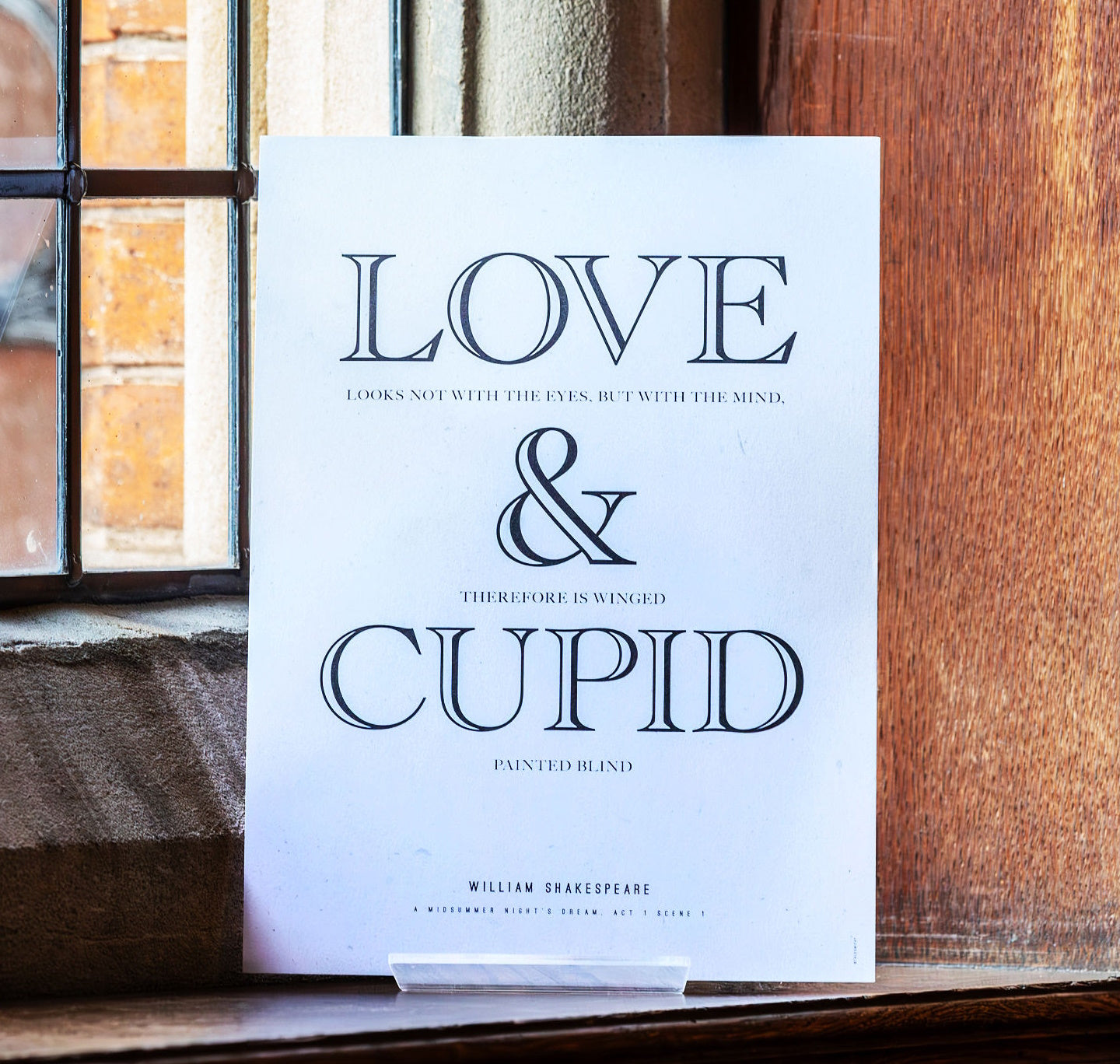 Print: A Midsummer Night's Dream - Love Looks Not With The Eyes A4