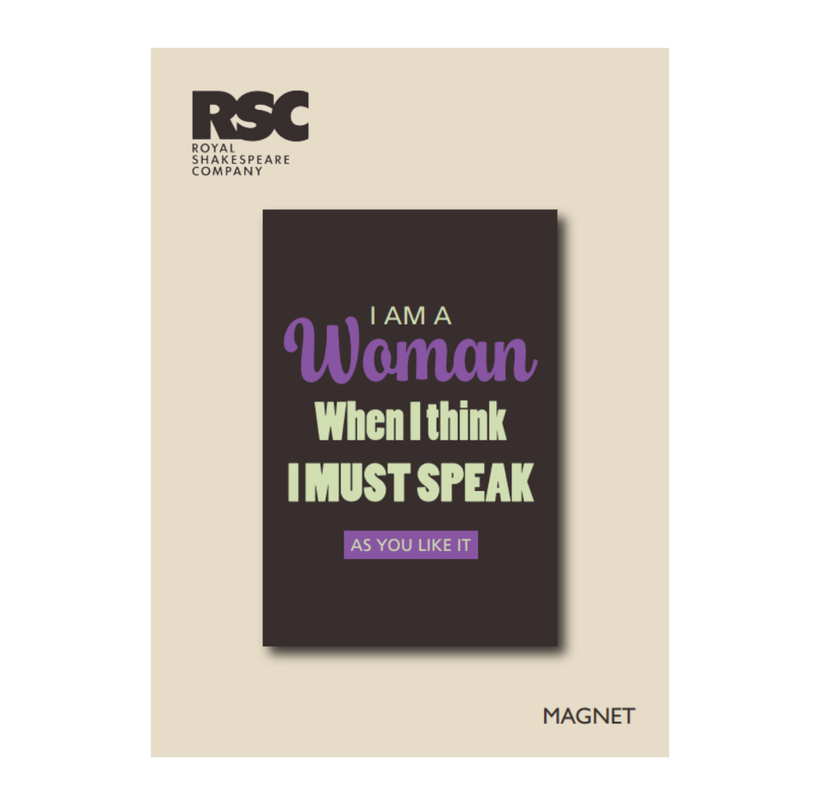 Magnet: I Am A Woman
