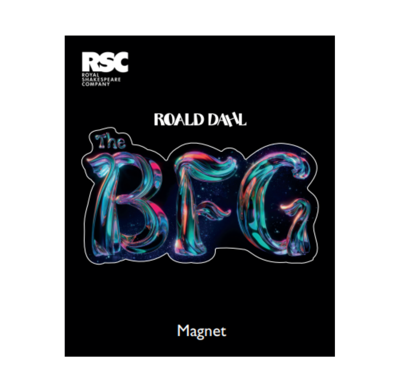 Magnet Wood: The BFG Logo