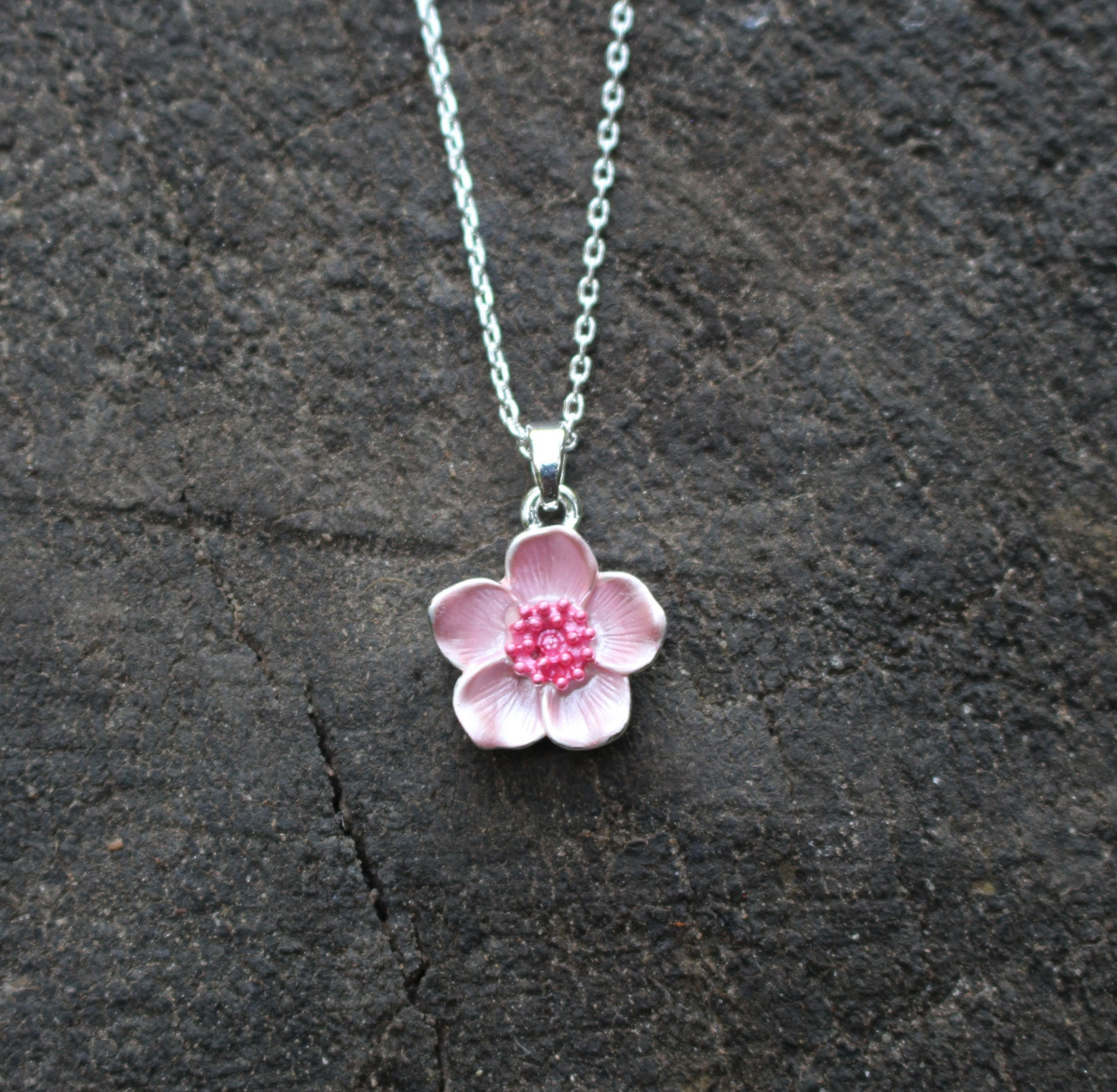 Necklace: Cherry Blossom