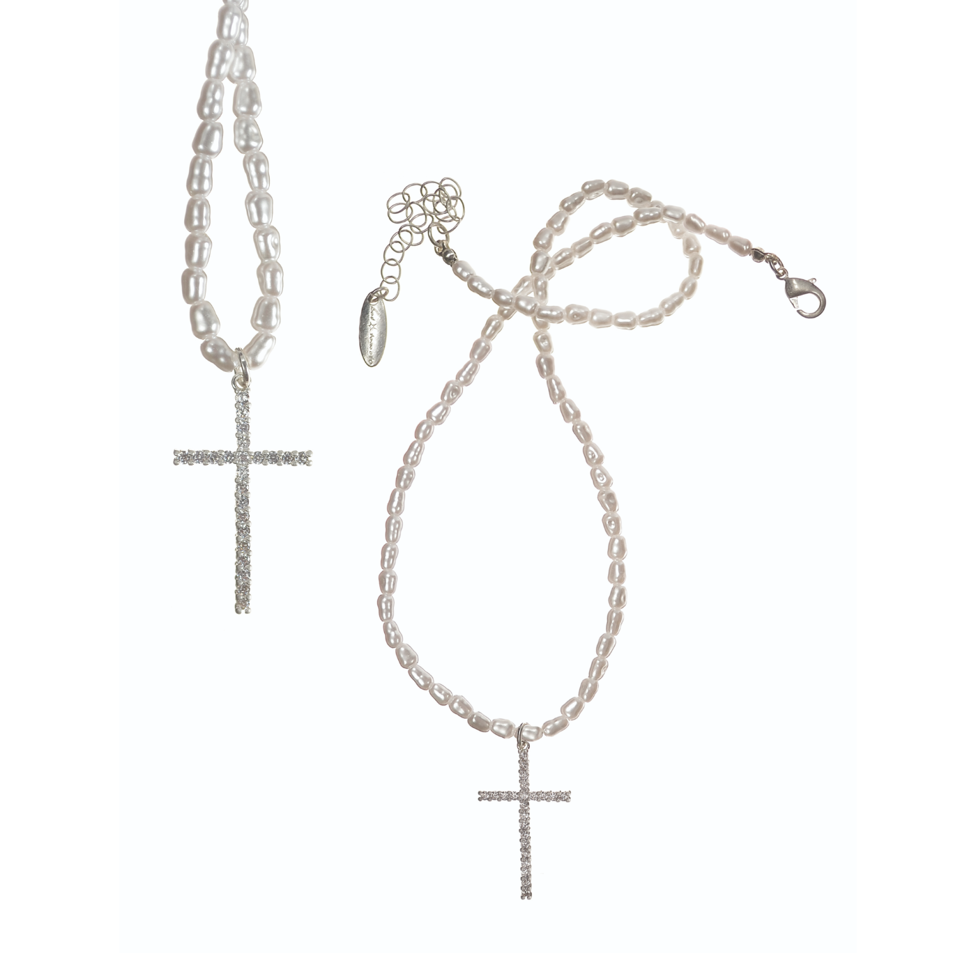 Necklace: Crystal Cross