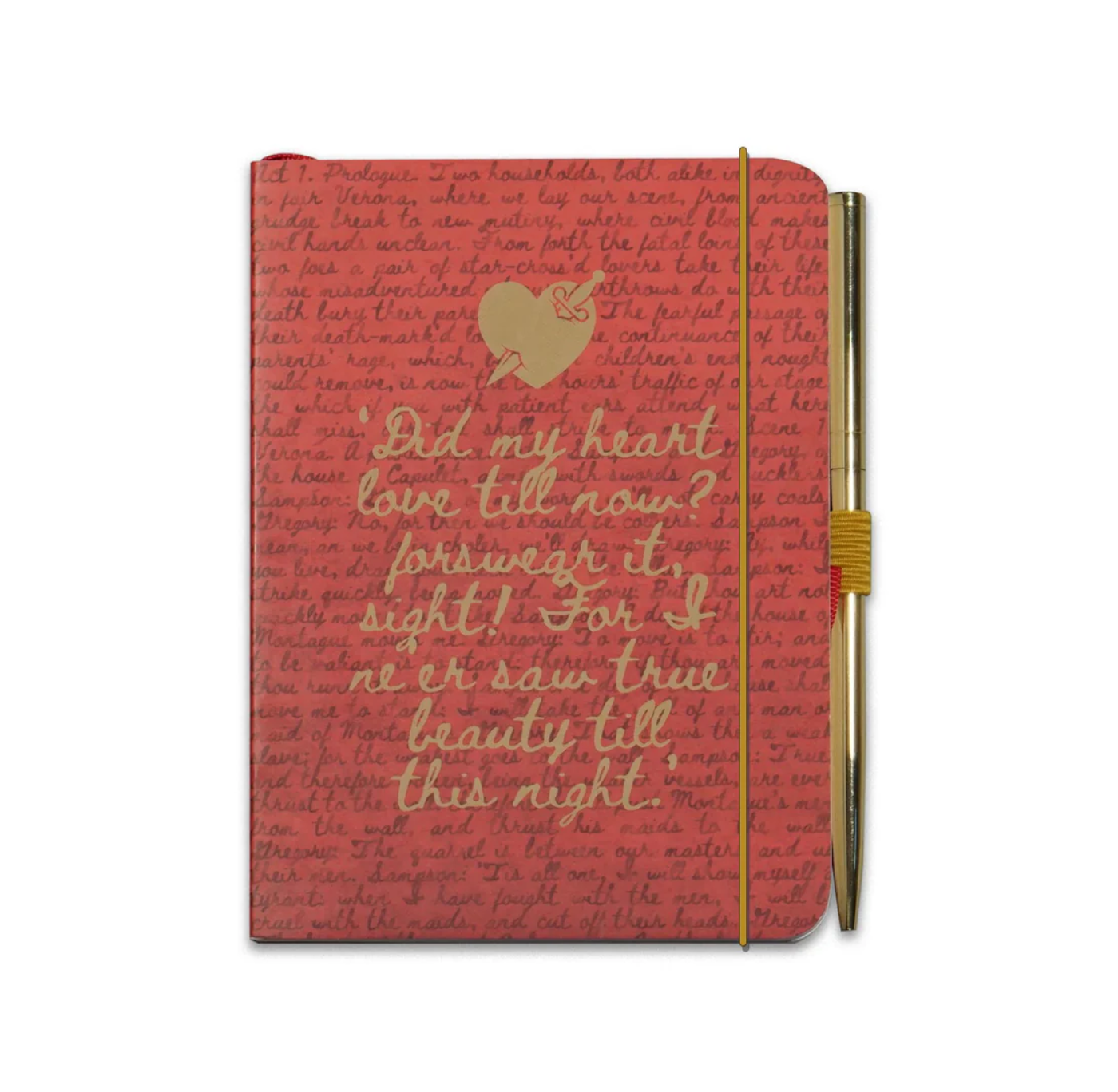 Notebook and Pen: Romeo & Juliet