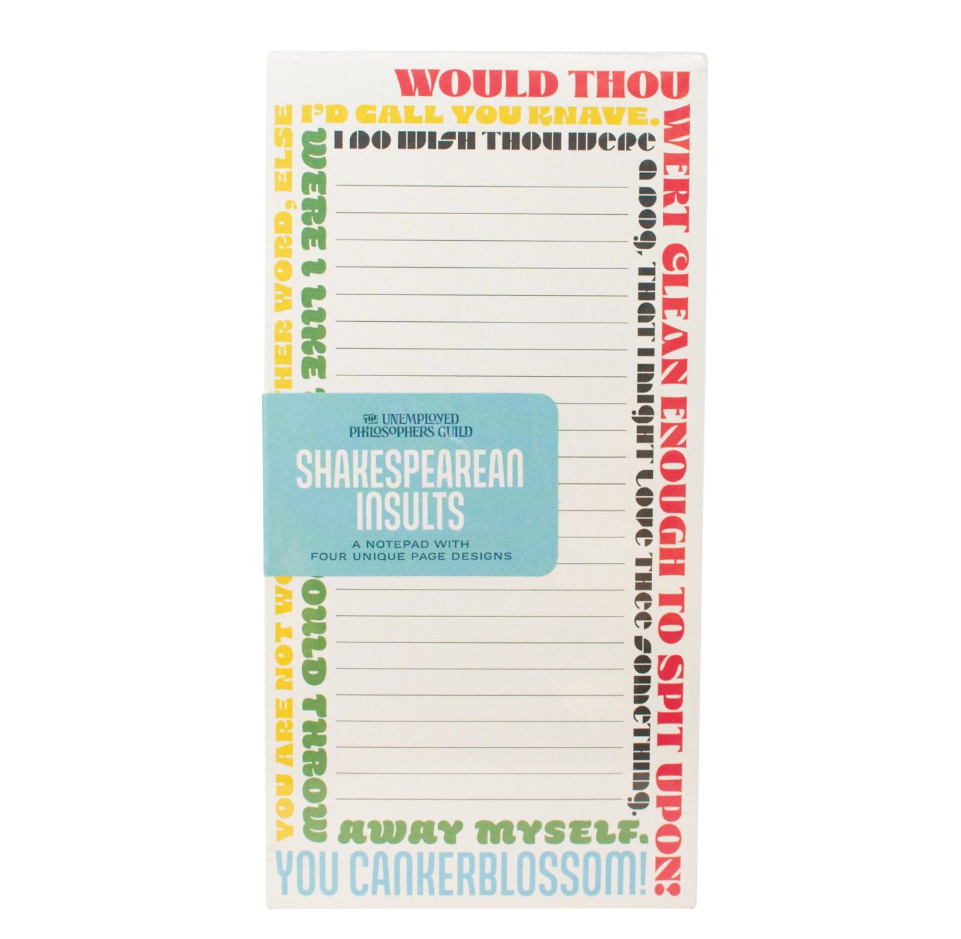 Notepad: Shakespeare Insults