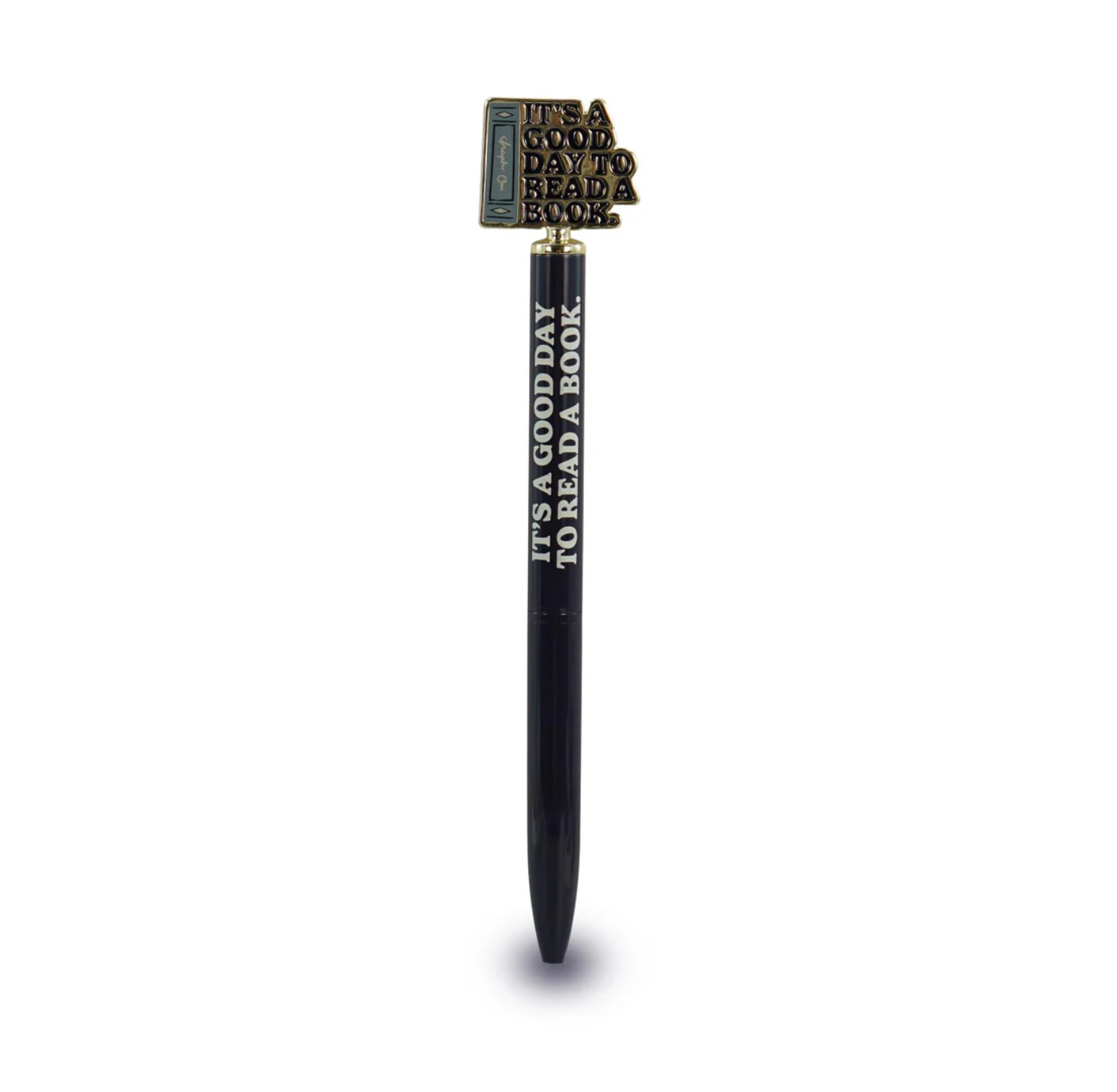 Pen With Topper: It's A Good Day To Read A Book