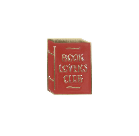 Pin Badge: Book Lovers Club