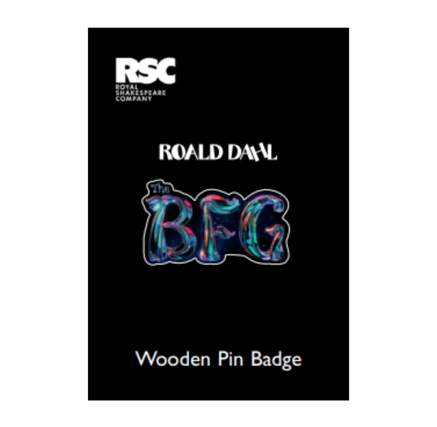 Pin Badge Wood: The BFG Logo