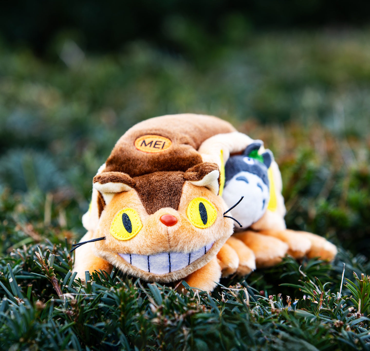 Plush Catbus House With Totoro - My Neighbor Totoro