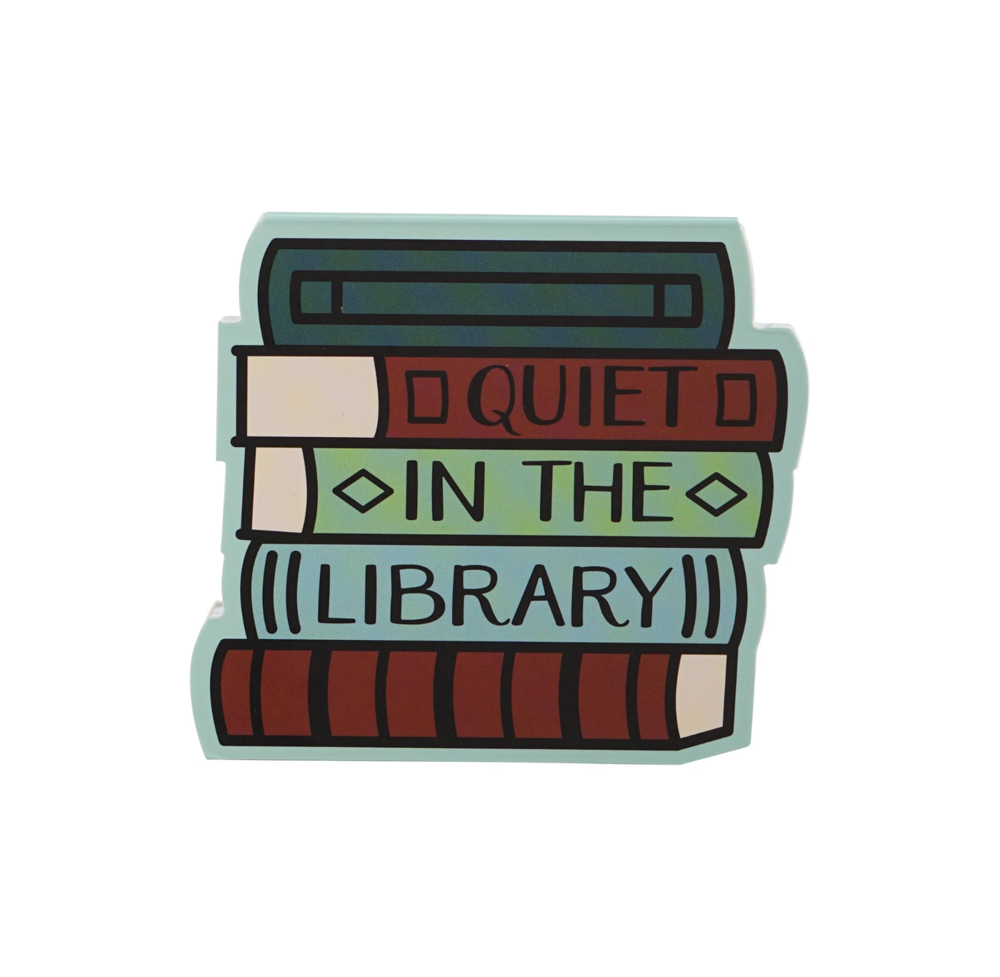 Pocket Notebook: Quiet In The Library