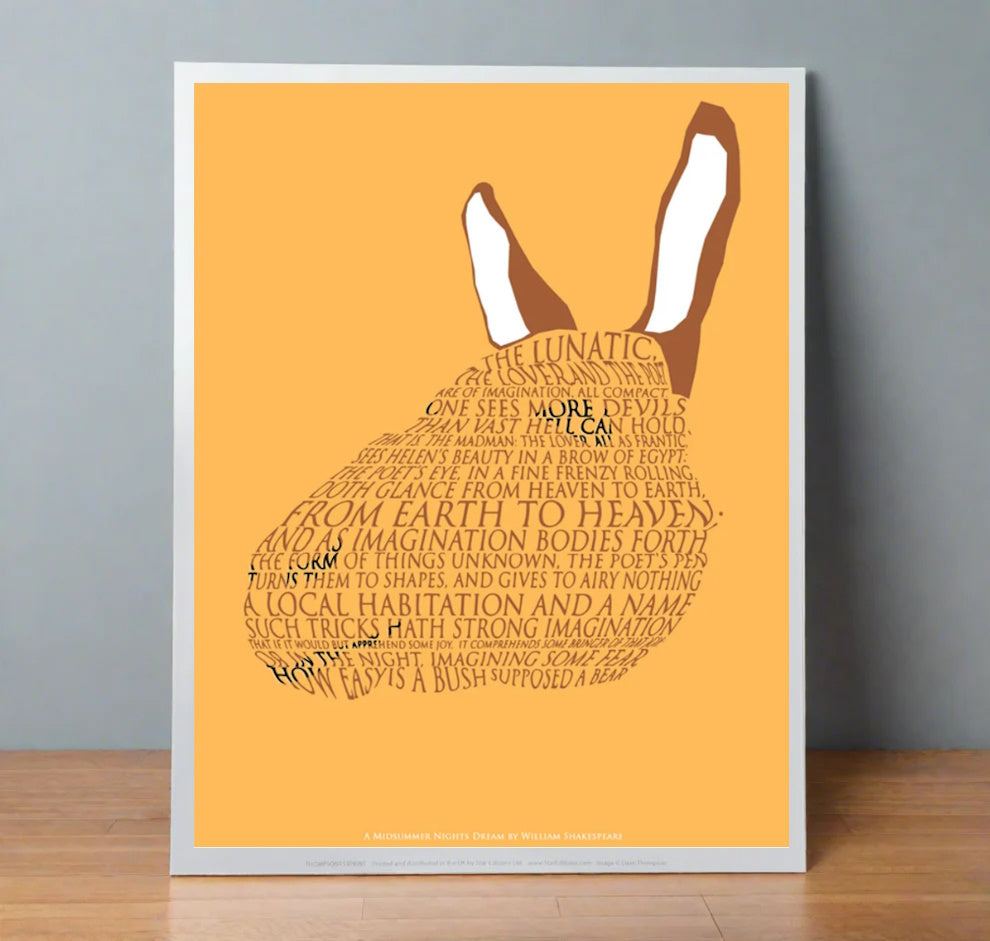 Print: A Midsummer Night's Dream - The Lunatic, the Lover and the Poet