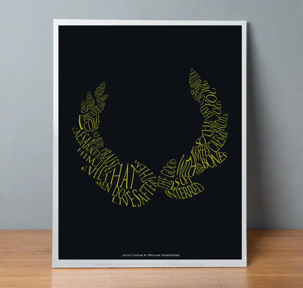 Print: Julius Caesar - Friends, Romans, Countrymen