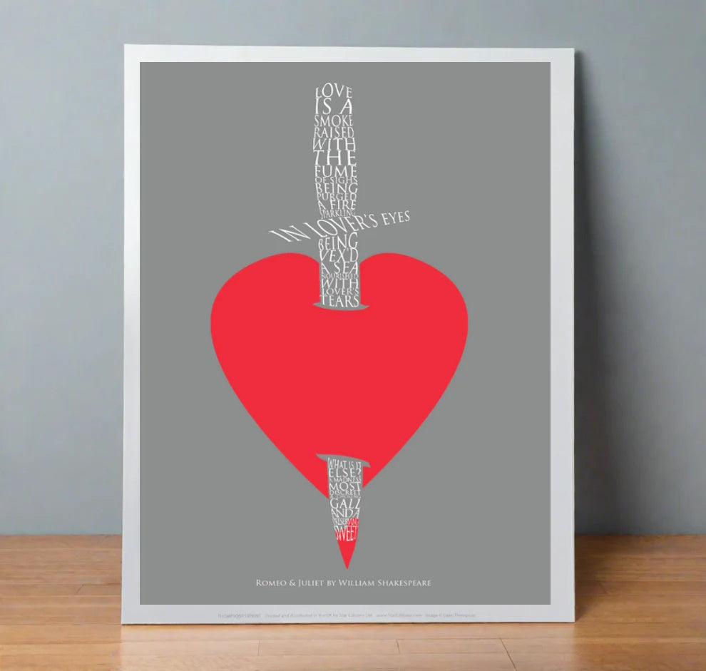 Print: Romeo & Juliet - Love is a Smoke