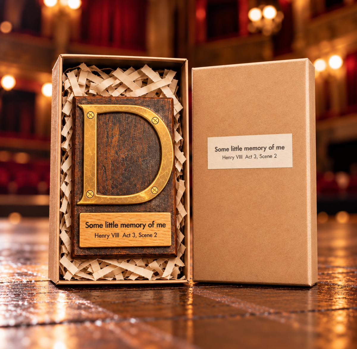 RSC Limited Edition Letter Plaque