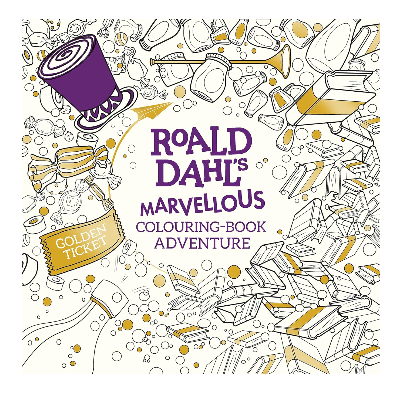 Roald Dahl's Marvellous Colouring-Book Adventure PB