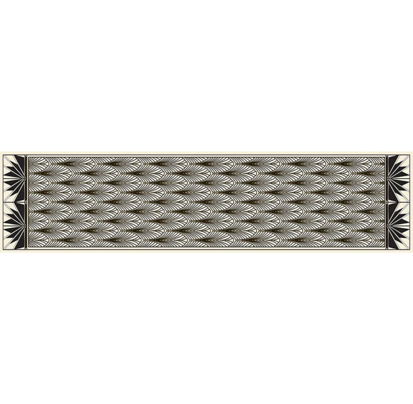 Scarf: Deco New York Crêpe de Chine