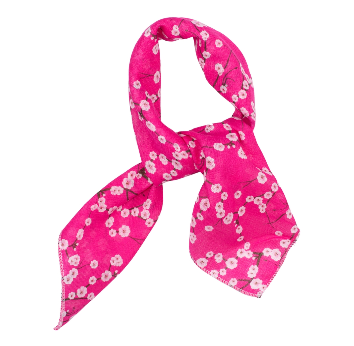 Scarf: Fuchia Cherry Blossom